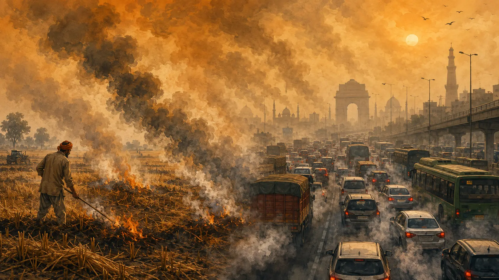 Choking Delhi report cover